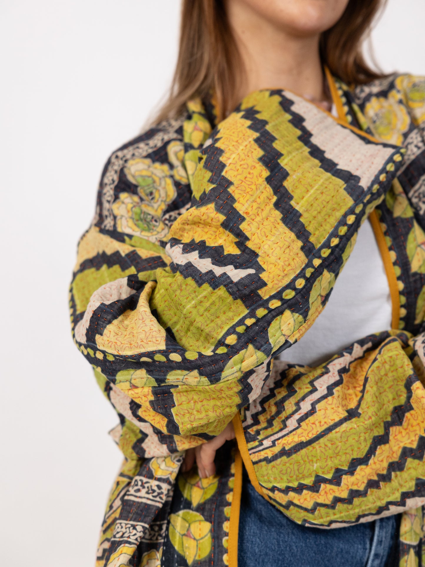 SOLD OUT - Handmade Double Sided Midi Jacket