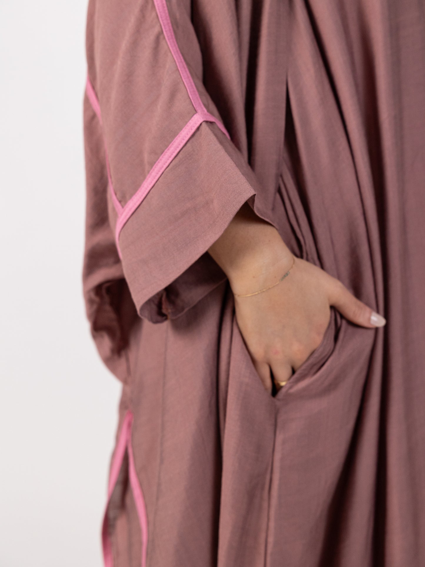 2 Piece Set - Long biset with maxi dress