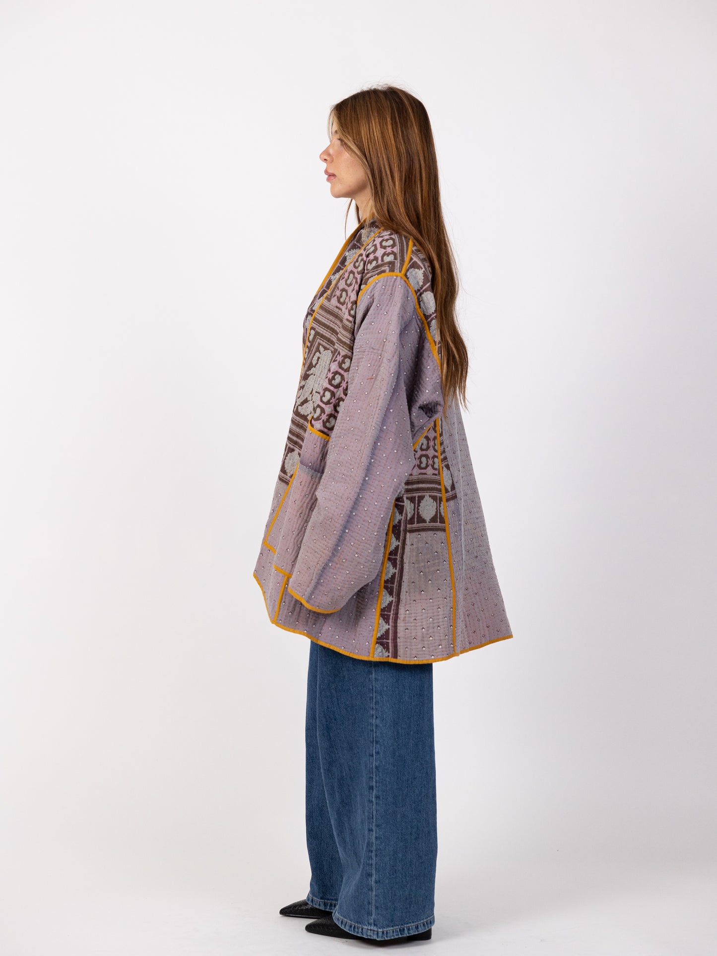 SOLD OUT - Handmade Double Sided Midi Jacket