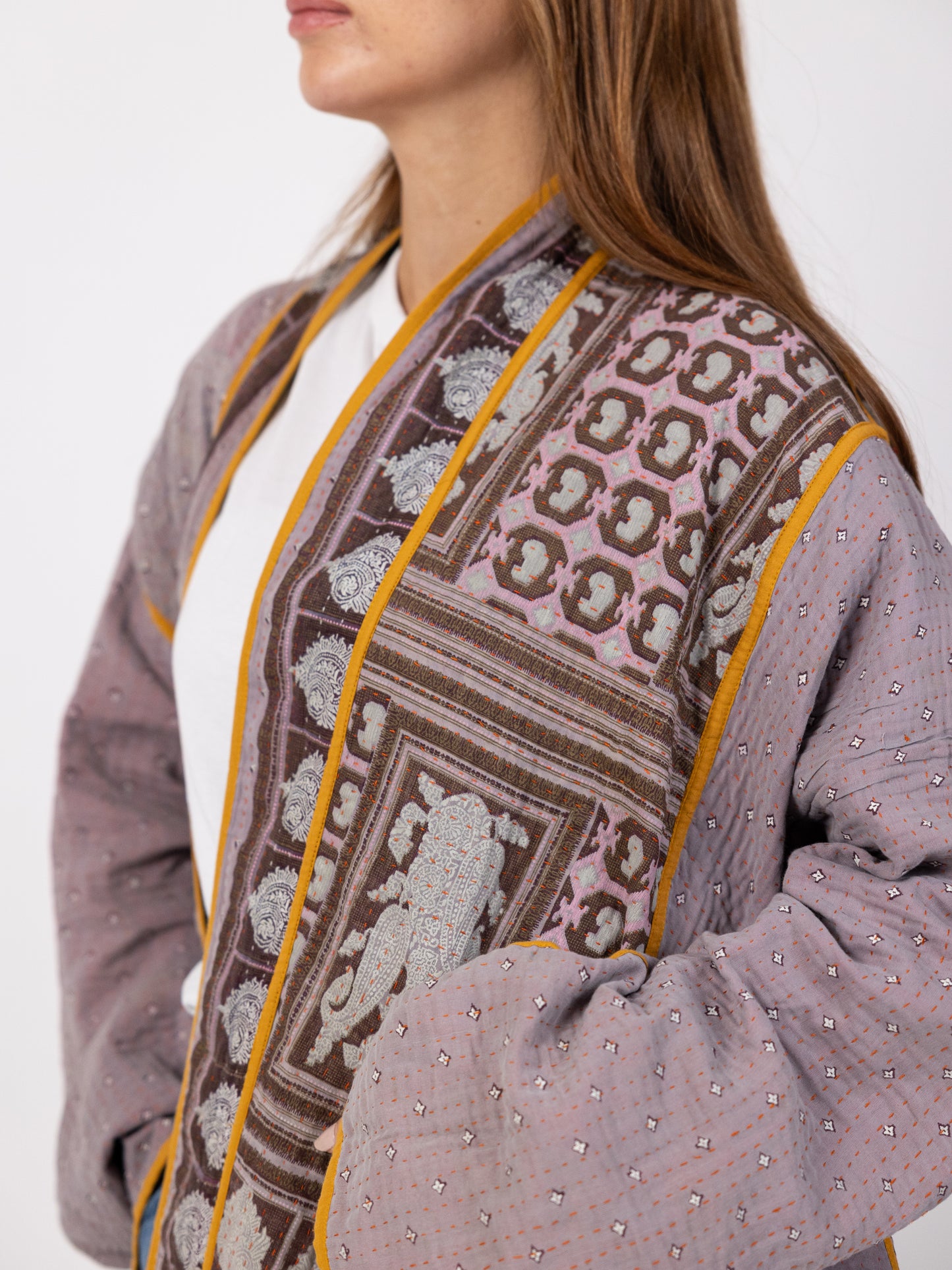 SOLD OUT - Handmade Double Sided Midi Jacket