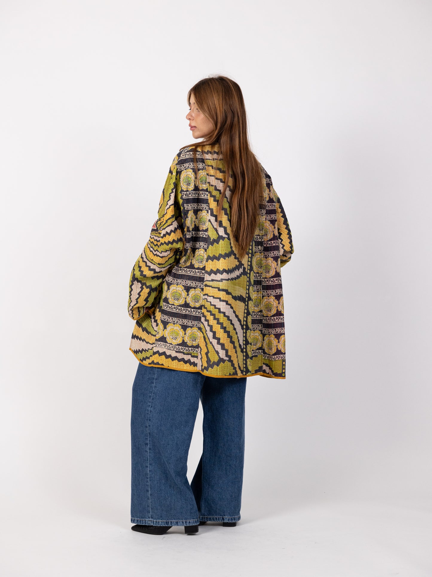 SOLD OUT - Handmade Double Sided Midi Jacket