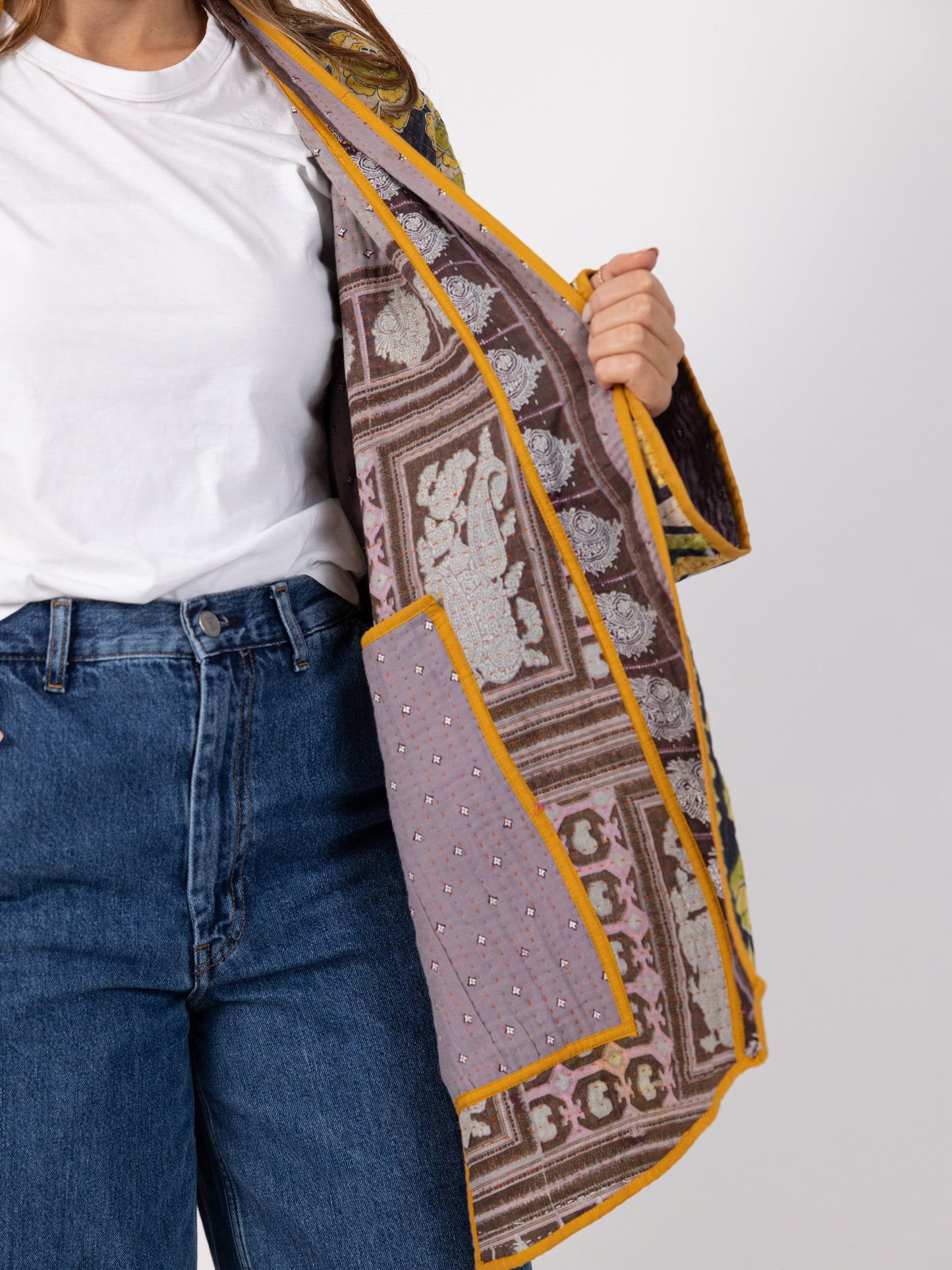 SOLD OUT - Handmade Double Sided Midi Jacket