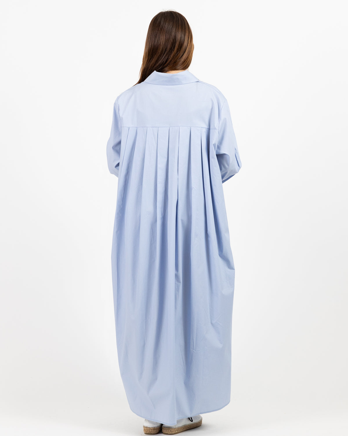 Light Blue long sleeve midi dress